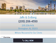 Tablet Screenshot of jaffeerdberg.net